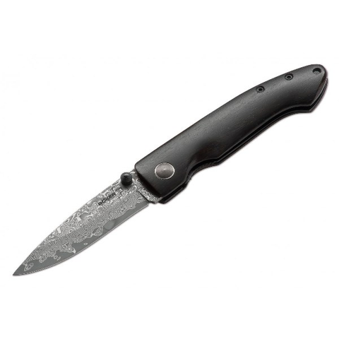 BOKER PLUS DAMASCUS GENT 2 FOLDING KNIFE