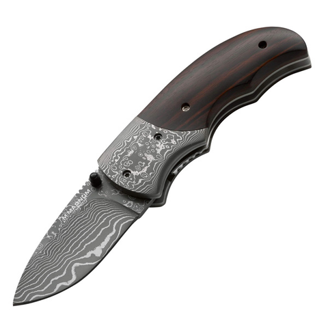 Boker Magnum Damascus Stubby Folder