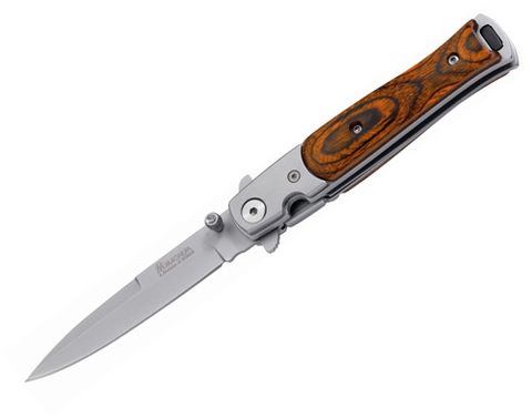 Stiletto Wood Handle Liner Lock