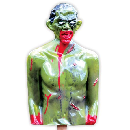 Bleeding Rocky Zombie Target