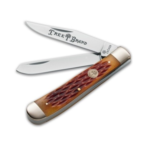 German Made Jigged Brown Bone Trapper