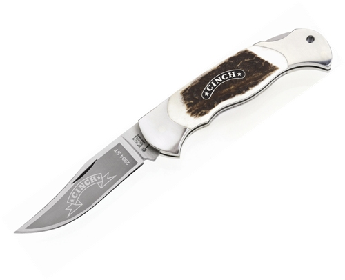 Classic Folding Hunter Stag Handle Cinch