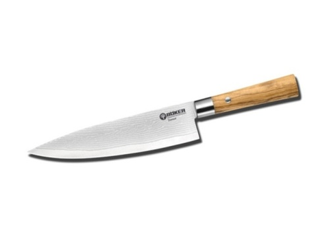 Damascus Olive I Chefs Knife