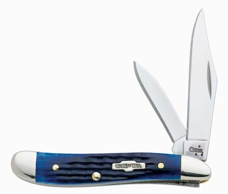 Peanut Blue Bone Pocket Knife