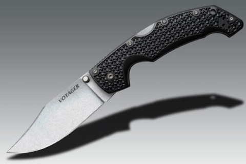 Voyager Lg. Clip Point Plain Edge