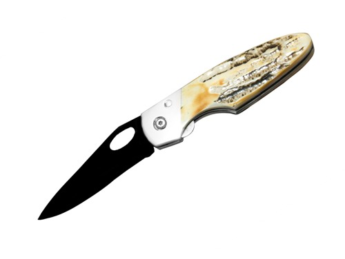 Sideliner Lock Genuine India Stag Bone