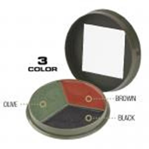 3 Color Camouflage Cream Compact