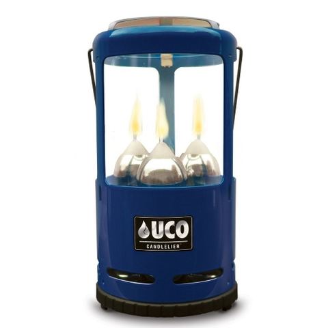 Candlelier Lantern Painted - Blue