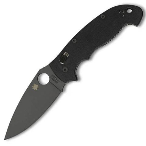 Manix2 XL Black G-10 Plainedge