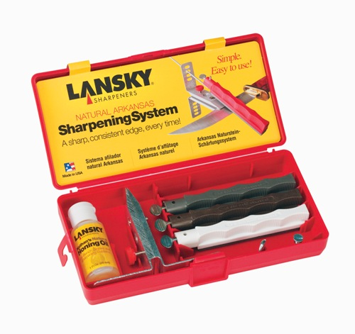 Lansky Natural Arkansas Stone System