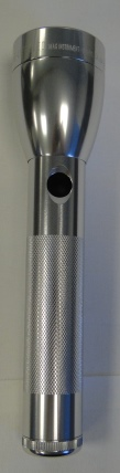 2-Cell C LED Flashlight Silver