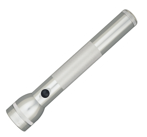 Maglite 3 Cell D Silver Boxed