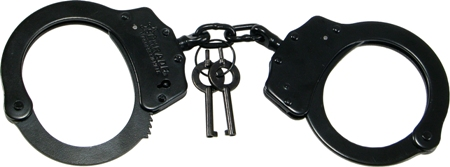 Handcuff Double Lock Black