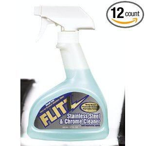 Stainless Steel-Chrome Cleaner 16 Oz.