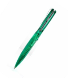 Twister Pen - Knife Translucent Green