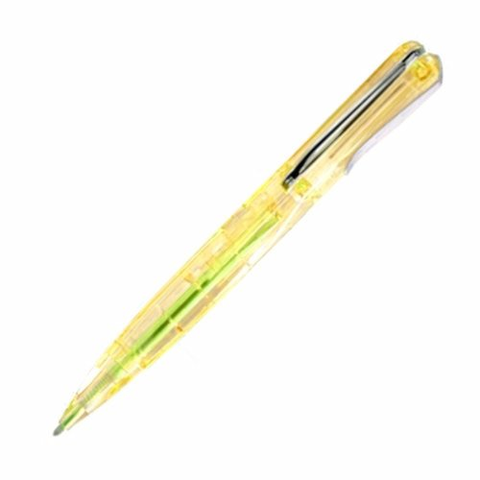 Twister Pen - Knife Translucent Yellow