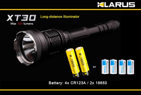 Dual Switch Lumen LED Flashlight